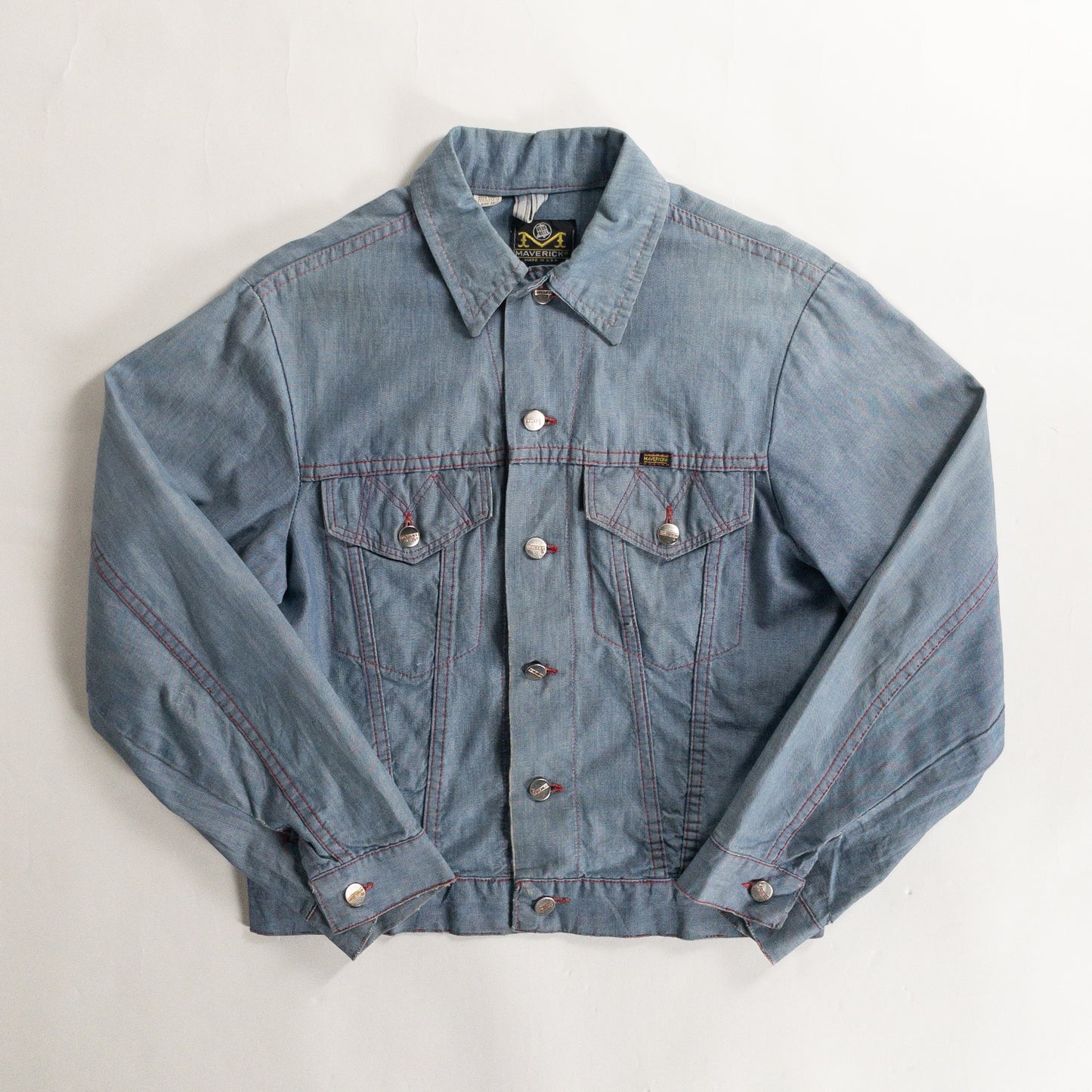 Marverick Blue Chambray Jacket