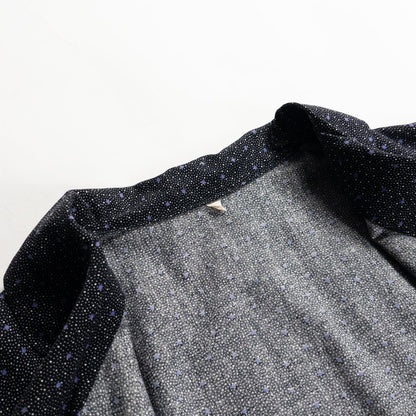 1950s "French Vintage" Black Dot Atelier Work Coat