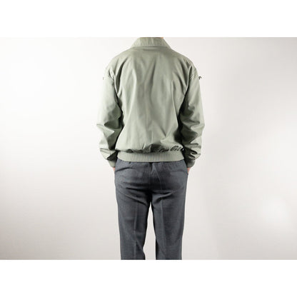 1990s "Made in Finland" Light Green Zip-Up Blouson
