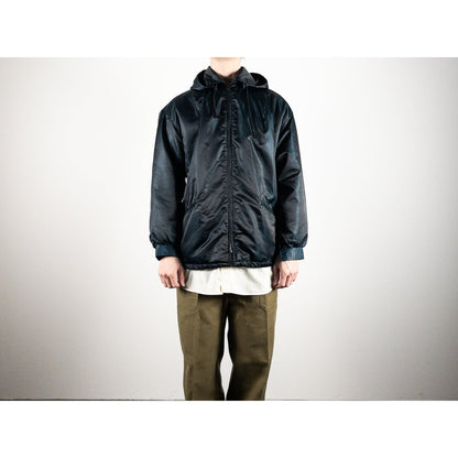 1960s "SKIDRESS" French Navy Nylon Zipper Ski Jacket