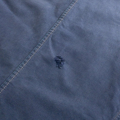 1950s "AU FUSIL" French Faded Blue Cotton Twill Work Jacket