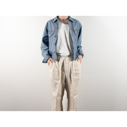1970s "MAVERICK" Light Blue Chambray Jacket