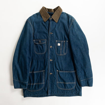 1990s Made in Italy Blue Denim Coverall