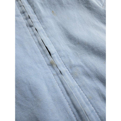 1980s "Italian Vintage" Light Blue MA-1 Jacket