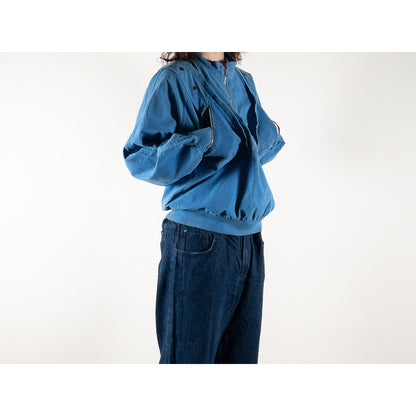 1980-90s "Euro Vintage" Light Blue Cotton Jacket