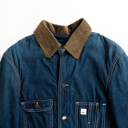 1990s Made in Italy Blue Denim Coverall