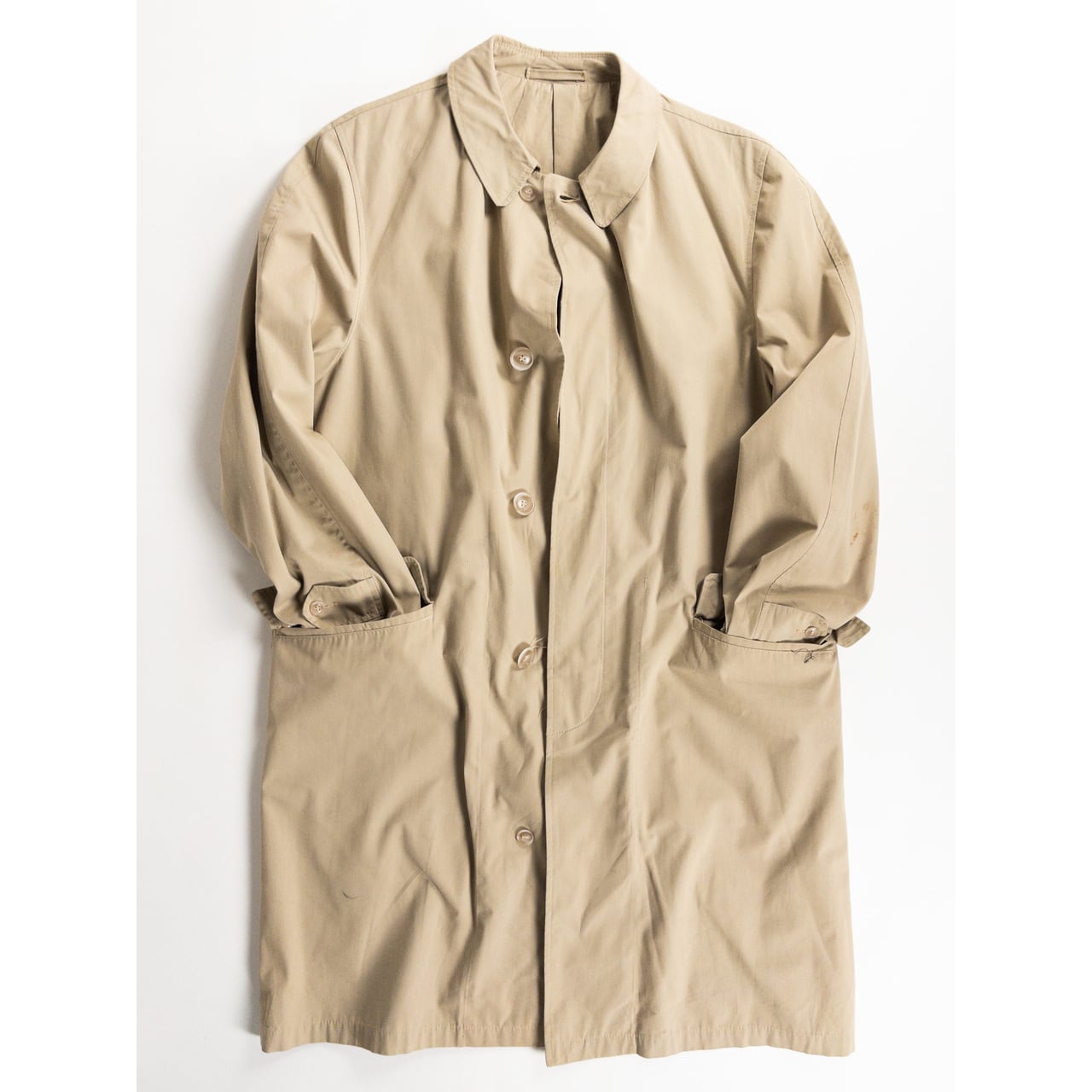 1980-90s Light Beige Single Coat