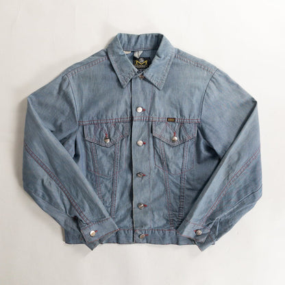 1970s "MAVERICK" Light Blue Chambray Jacket
