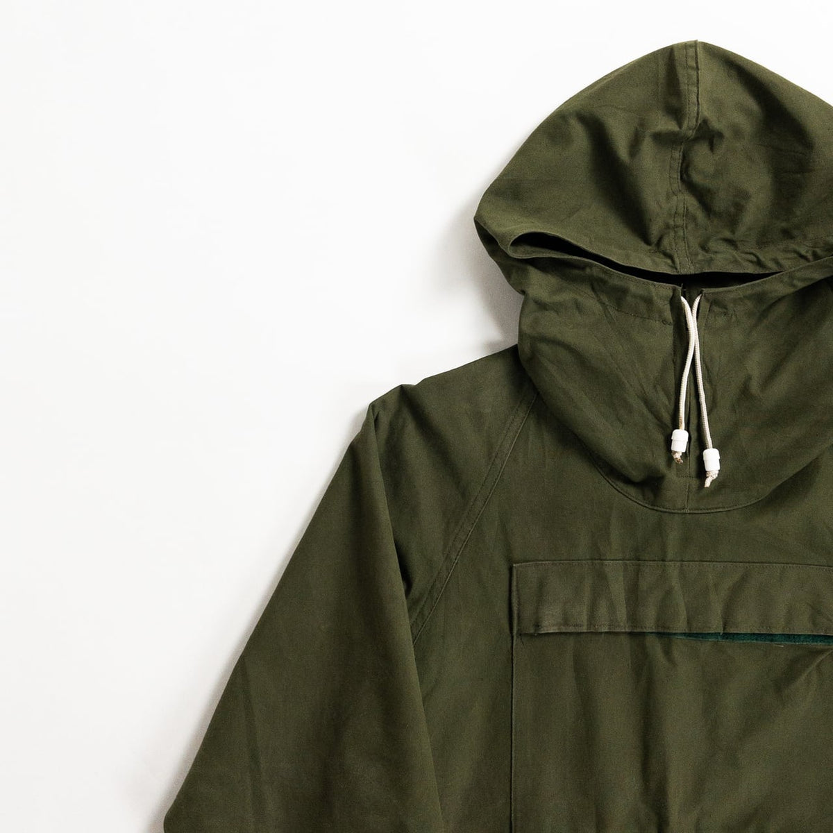 1970s "British Vintage" Dark Olive Cadet Smock