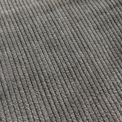 1950-60s "Le Mont St Michel" French Gray Cotton Pique Work Trousers