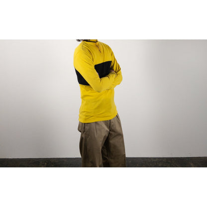 1970-80s "Au Tour de France" Yellow × Black Cyclist Knit Shirt