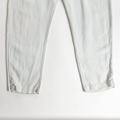 1880s "French Army" Linen Herringbone Twill Bourgeron Trousers