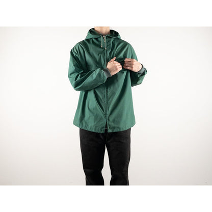 1980s Made in Europe Green Full Zip Parka