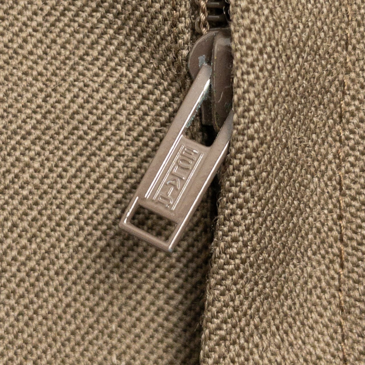 1970s "French Vintage" Khaki Flare Trousers