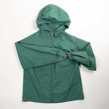 1980s Made in Europe Green Full Zip Parka