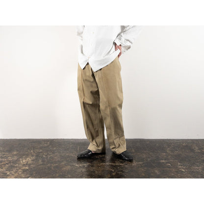 1950s "French Army" M52 Khaki Cotton Twill Chino Trousers