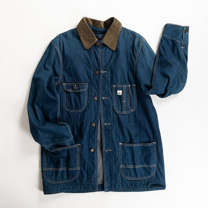 1990s Made in Italy Blue Denim Coverall