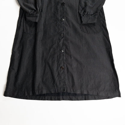 1950s "French Vintage" Black Dot Atelier Work Coat