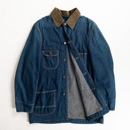 1990s Made in Italy Blue Denim Coverall
