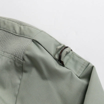 1990s "Made in Finland" Light Green Zip-Up Blouson