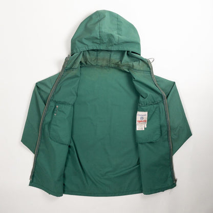 1980s Made in Europe Green Full Zip Parka
