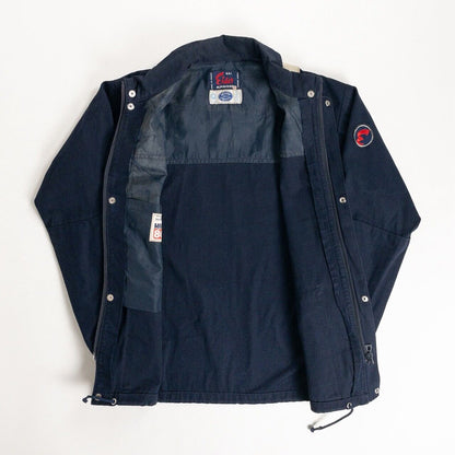 1970s "EIDER" French Blue Cotton Ski Jacket