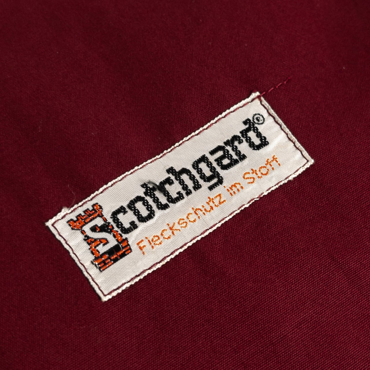 1960-70s "German Vintage" Wine Red Full Zipper Sport Jacket