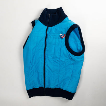 1980s "Euro Vintage" Navy x Blue Ski Vest