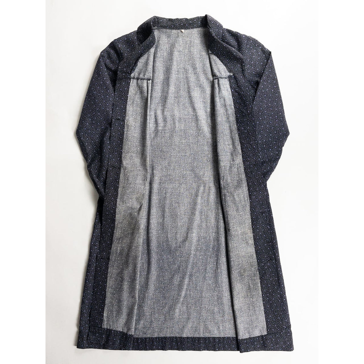 1950s "French Vintage" Black Dot Atelier Work Coat