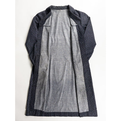 1950s "French Vintage" Black Dot Atelier Work Coat