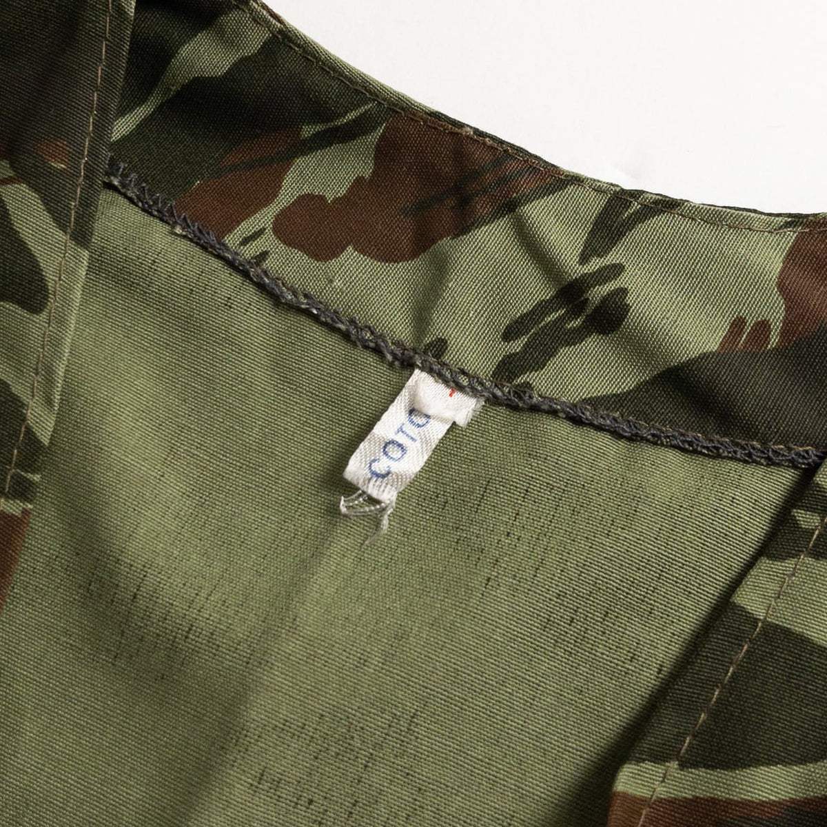 1960-70s "French Vintage" Lizard Camo Hunting Gilet, Dead Stock