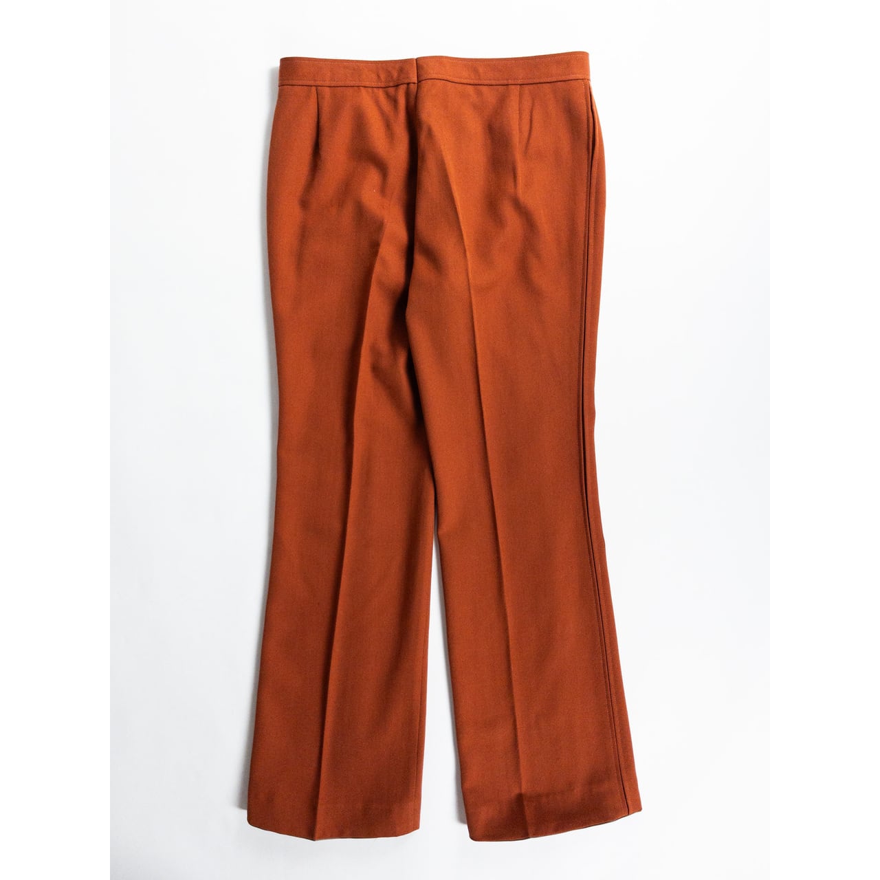 1970s "German Vintage" Orange Flare Trousers