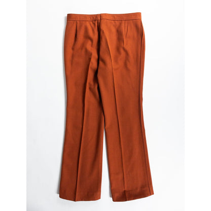 1970s "German Vintage" Orange Flare Trousers