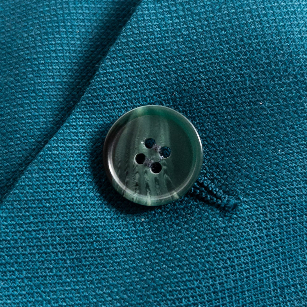 1980-90s Made in France Emerald Green Tailored Jacket