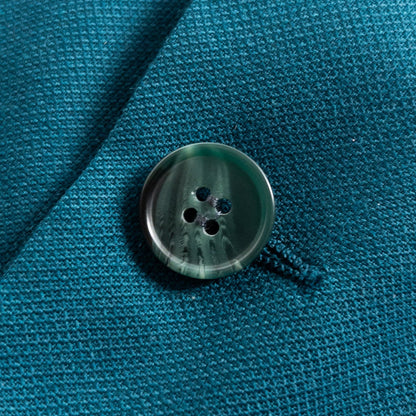 1980-90s Made in France Emerald Green Tailored Jacket