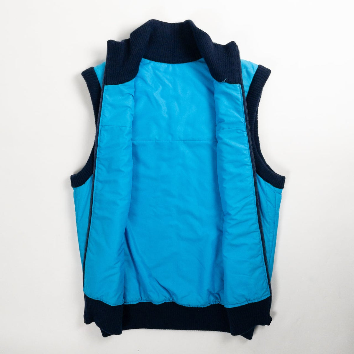 1980s "Euro Vintage" Navy x Blue Ski Vest