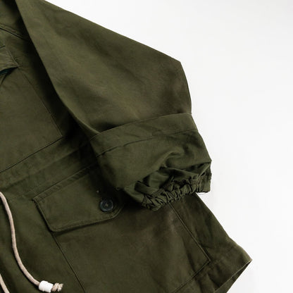 1970s "British Vintage" Dark Olive Cadet Smock