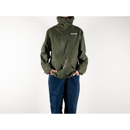 1950s "Euro Vintage" Olive Cotton Pullover Anorak Parka