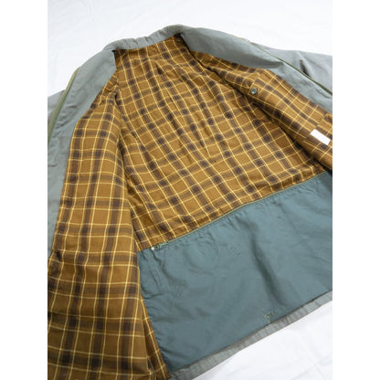 1970s "French Vintage" Khaki Cotton 4Pockets Full Zip Hunting Jacket