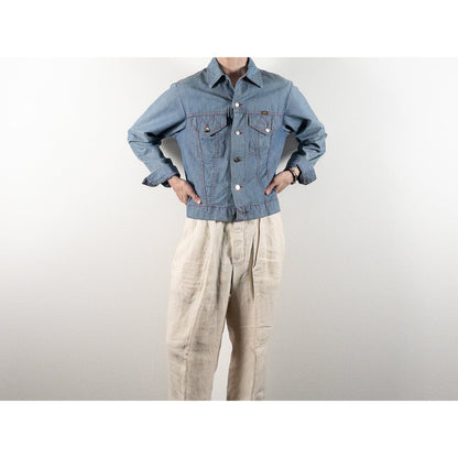 1970s "MAVERICK" Light Blue Chambray Jacket