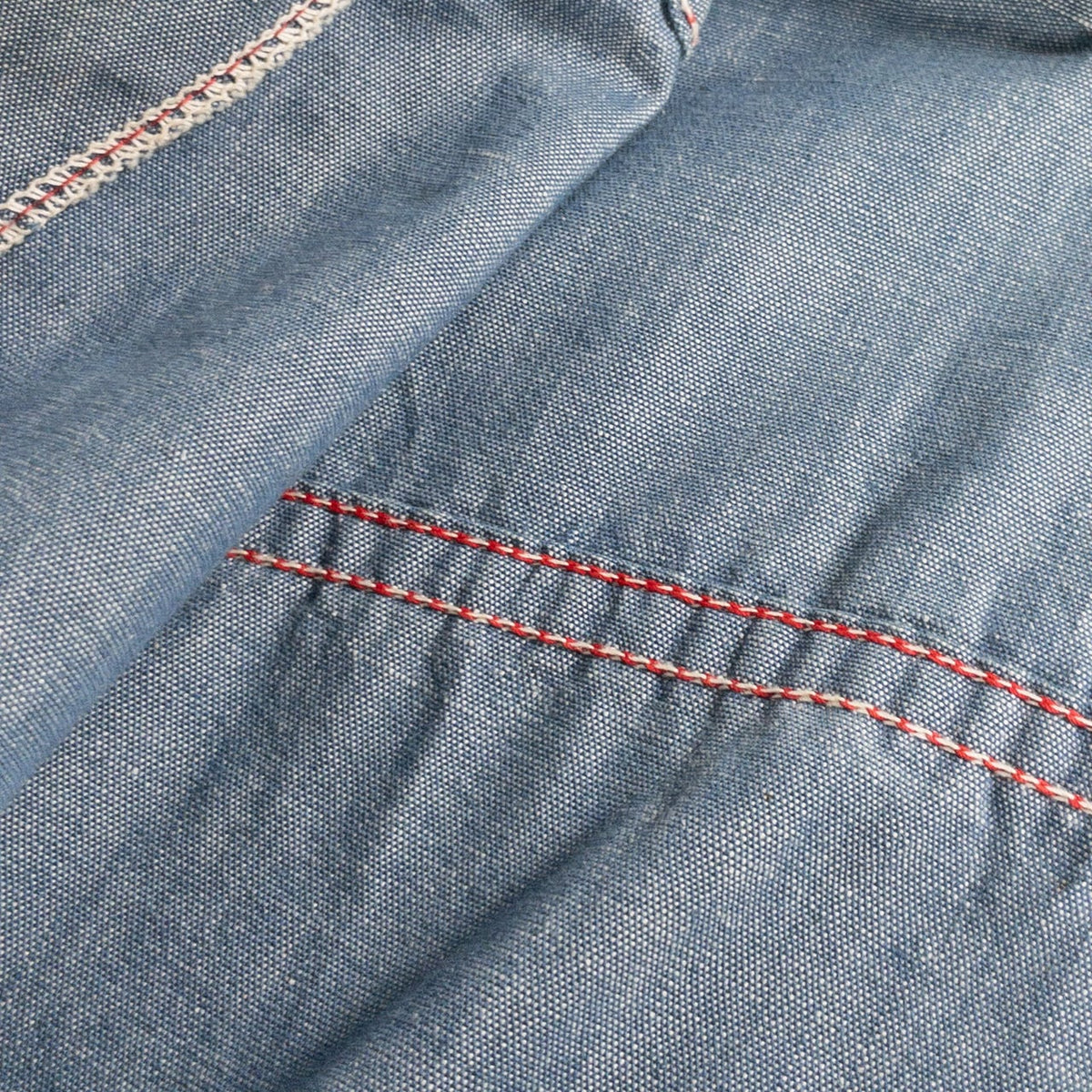 1970s "MAVERICK" Light Blue Chambray Jacket