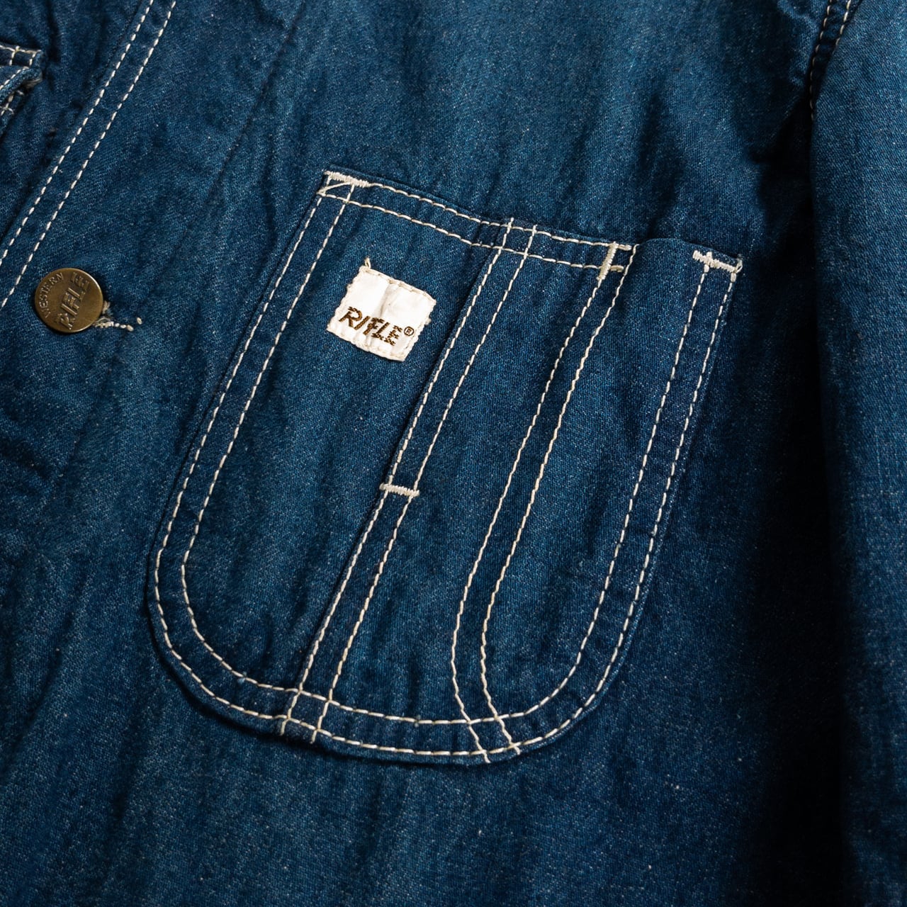 1990s Made in Italy Blue Denim Coverall
