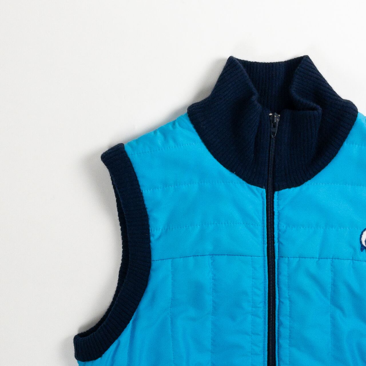1980s "Euro Vintage" Navy x Blue Ski Vest