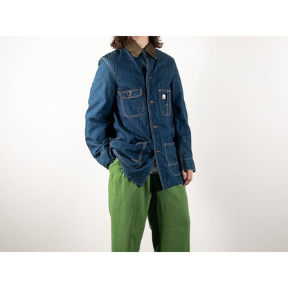 1990s Made in Italy Blue Denim Coverall