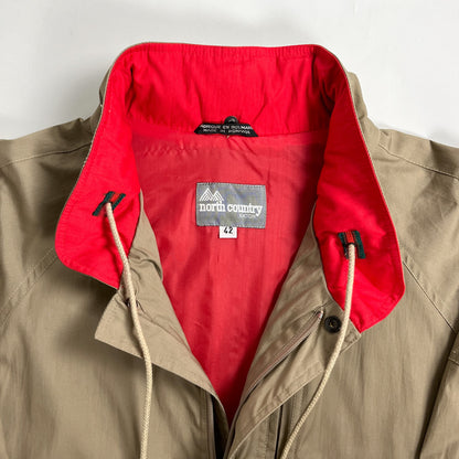 1980s "North Country" Khaki Cotton Sport Jacket