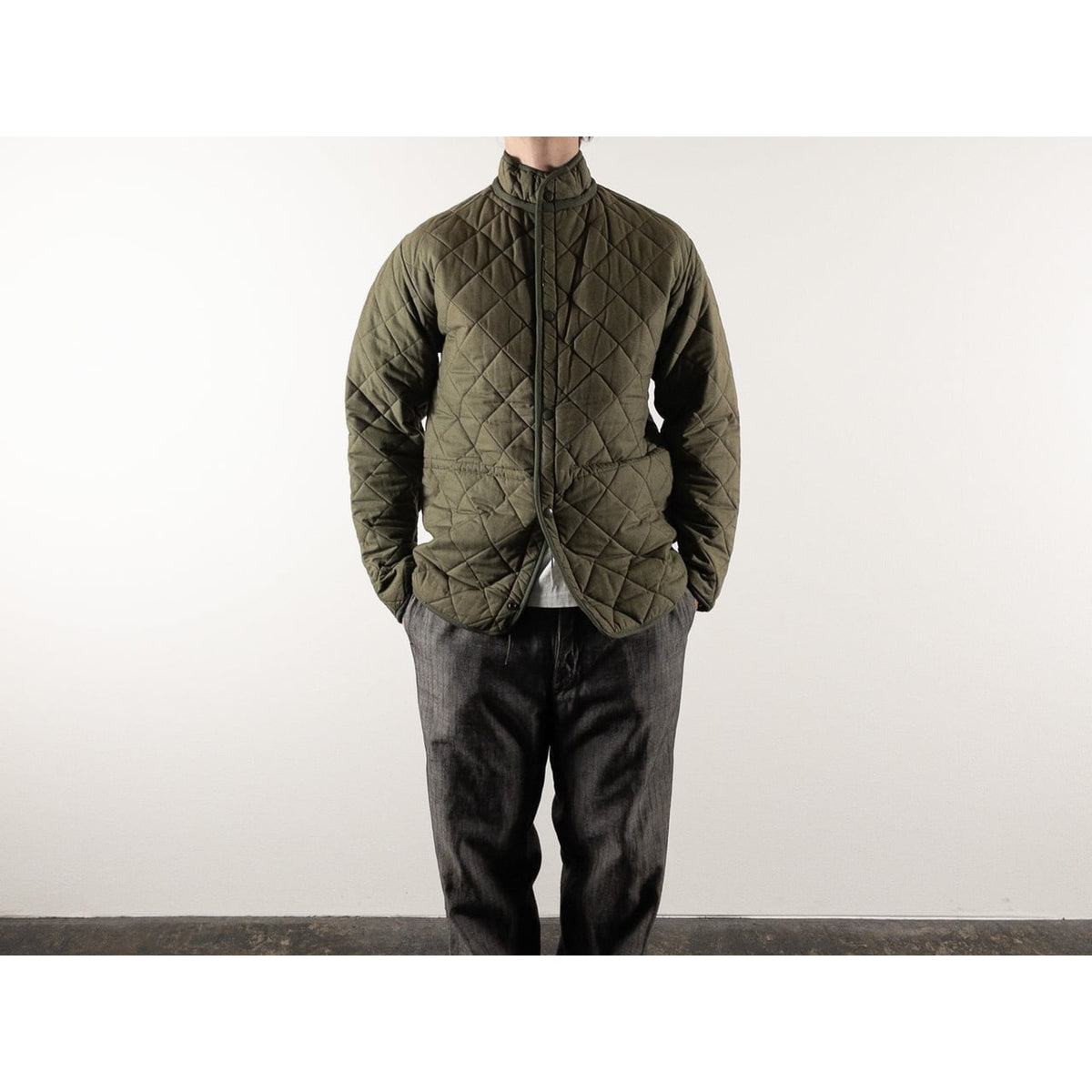 1970s French Army Quilted Jacket