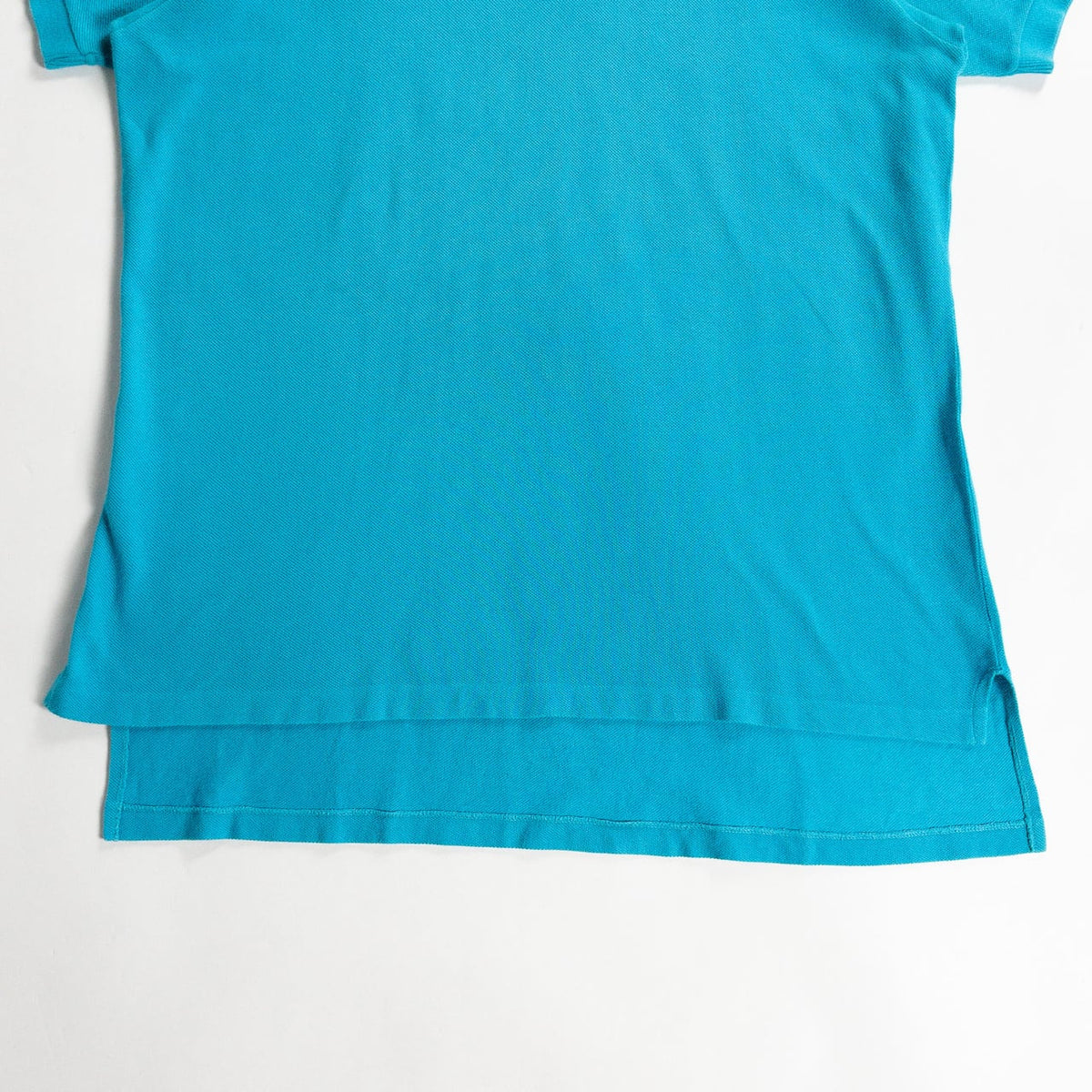 1980-90s "IZOD LACOSTE" Sky Blue Cotton S/S Polo Shirt, Size L