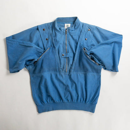 1980-90s "Euro Vintage" Light Blue Cotton Jacket