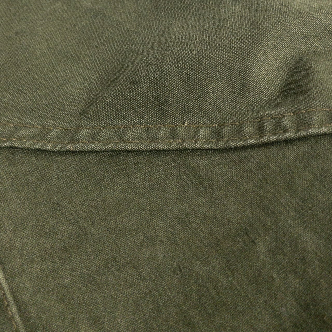 1950s "Euro Vintage" Olive Cotton Pullover Anorak Parka
