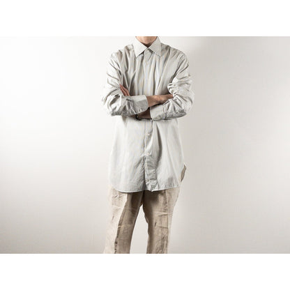 Old "Ermenegildo Zegna" Check Cotton Full Open Shirt